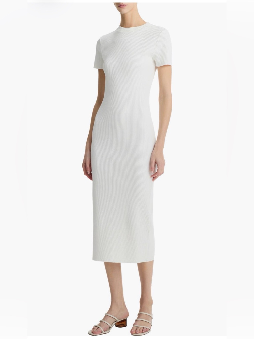 NWOT VINCE Ribbed Body-Con Sweater Dress
Size Medium